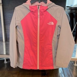 The North Face girls light weight jacket.